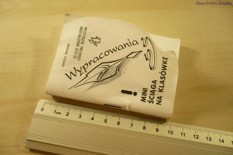 WYPRACOWANIA 4 XX-LECIE MIĘDZYWOJENNE MINI ŚCIĄGA