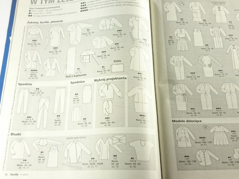 BURDA 11/2013 MODA STYL