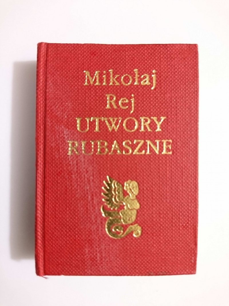 UTWORY RUBASZNE - Mikołaj Rej 1987