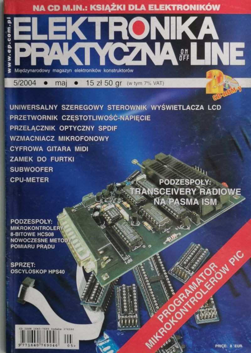 ELEKTRONIKA PRAKTYCZNA 5/2004 +2CD