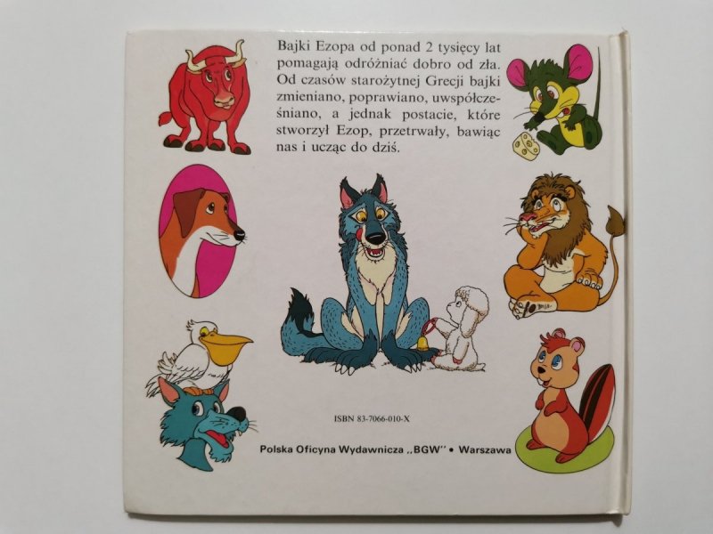 OSIOŁ W SKÓRZE LWA WILK I OWIECZKA NIEDŹWIEDŹ I WĘDROWCY 
