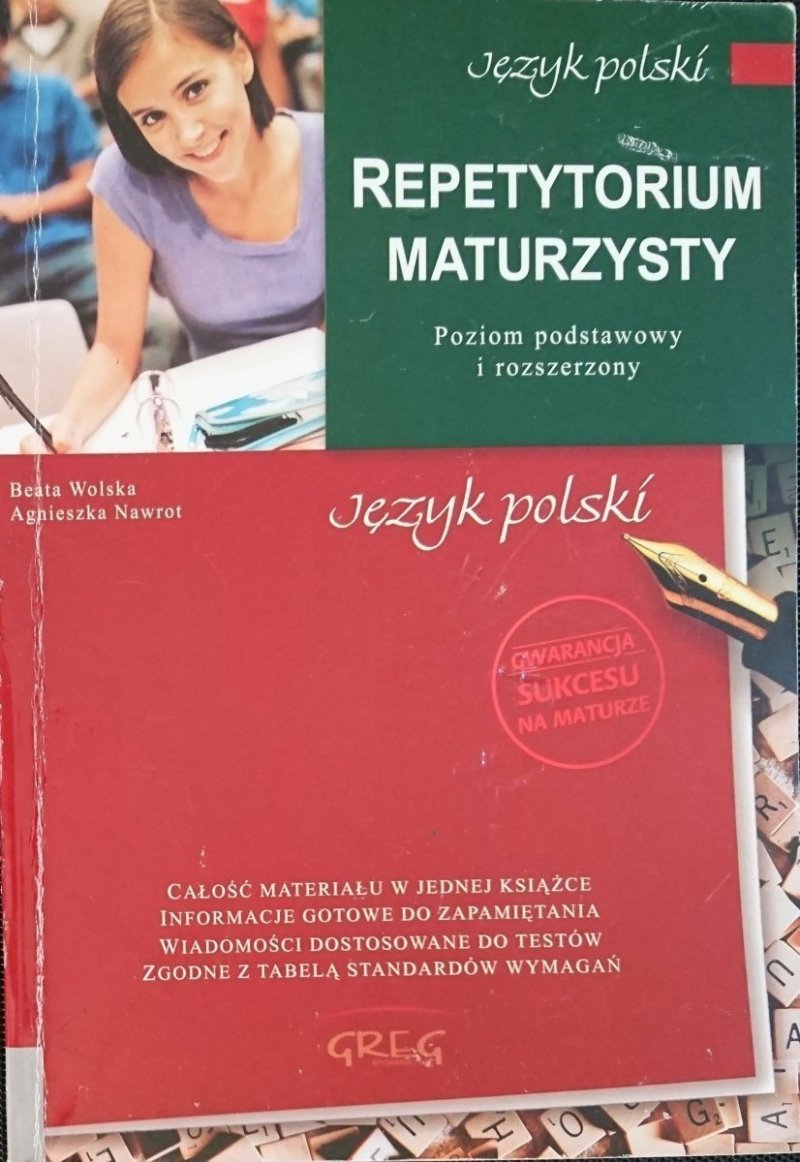 JĘZYK POLSKI. REPETYTORIUM MATURZYSTY 