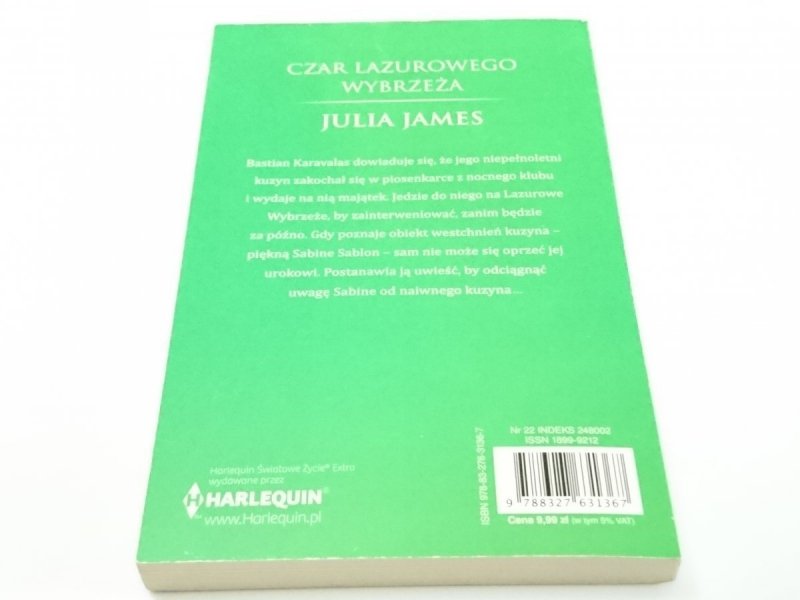 CZAR LAZUROWEGO WYBRZEŻA - Julia James 2017