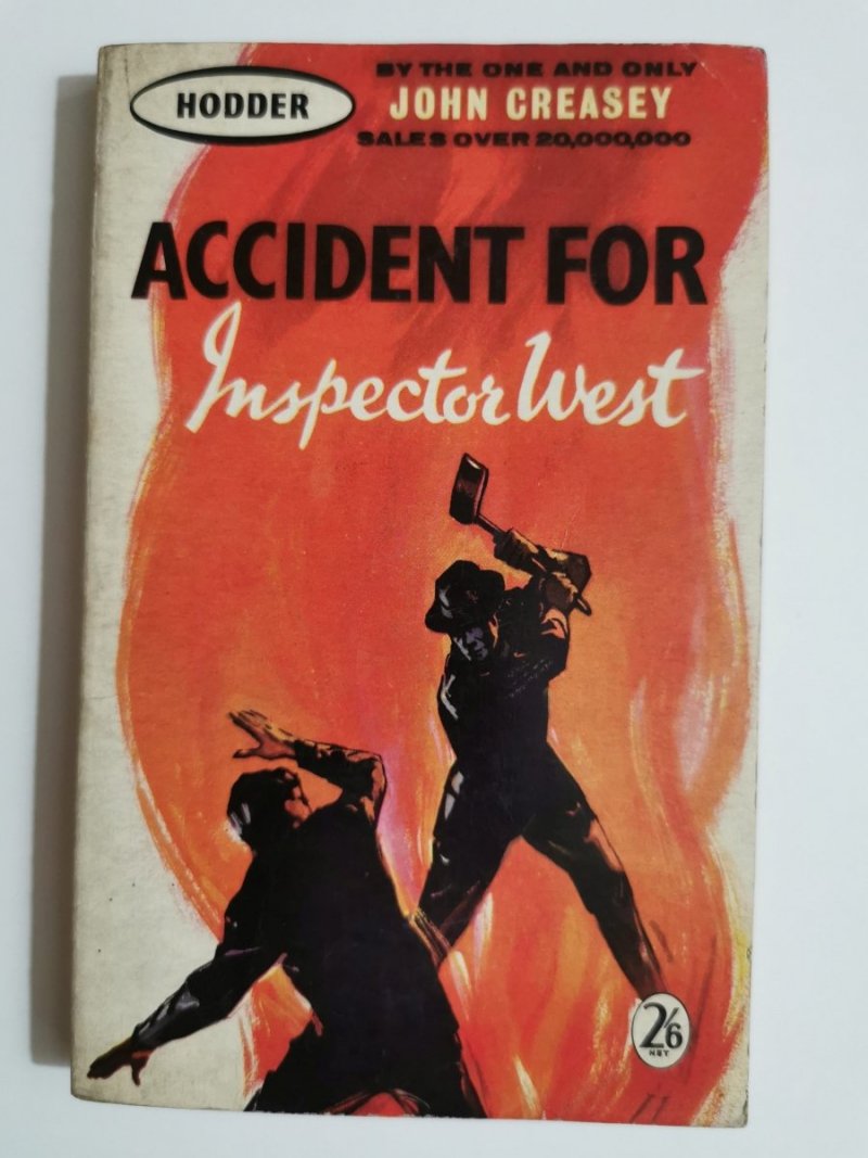 ACCIDENT FOR INSPECTOR WEST - John Creasey 1961