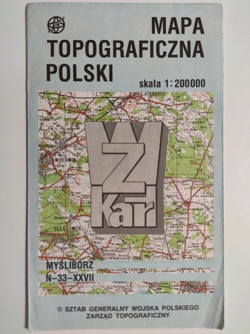 MTP 1:200000 – MYŚLIBÓRZ