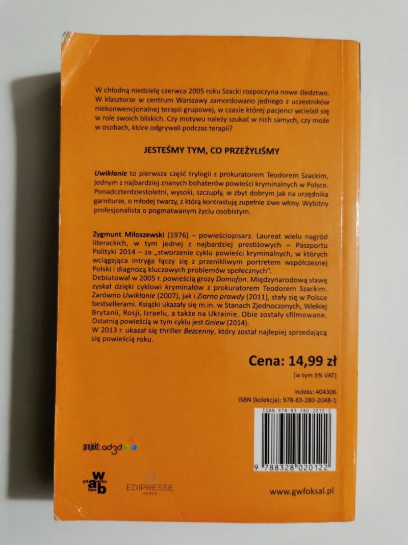 UWIKŁANIE - Zygmunt Miłoszewski 