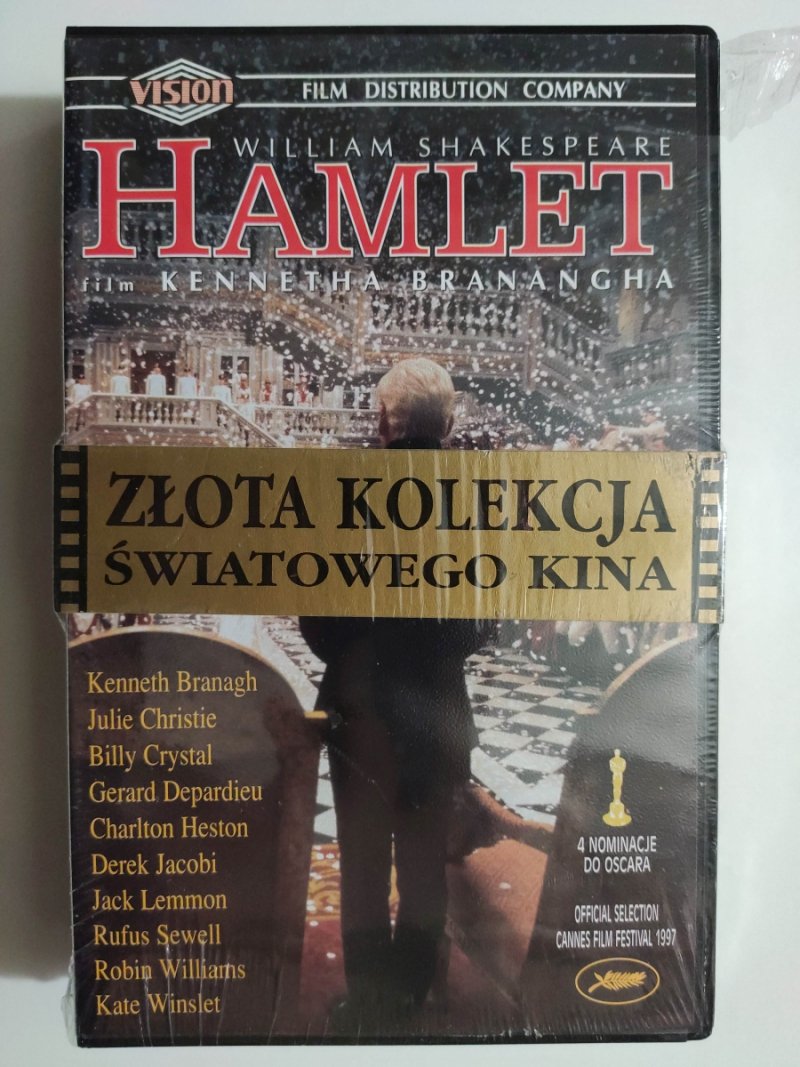 VHS. HAMLET WILLIAM SHAKESPEARE