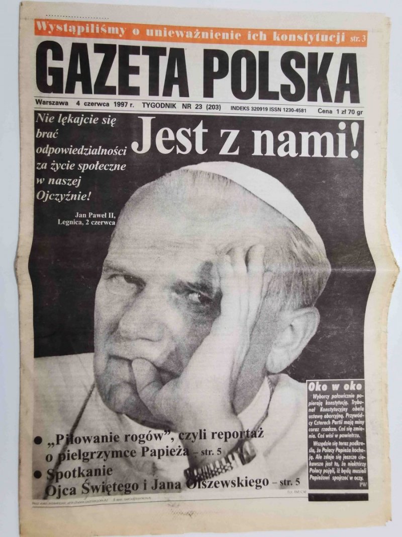 GAZETA POLSKA NR 23 (203) 4 CZERWCA 1997 r.