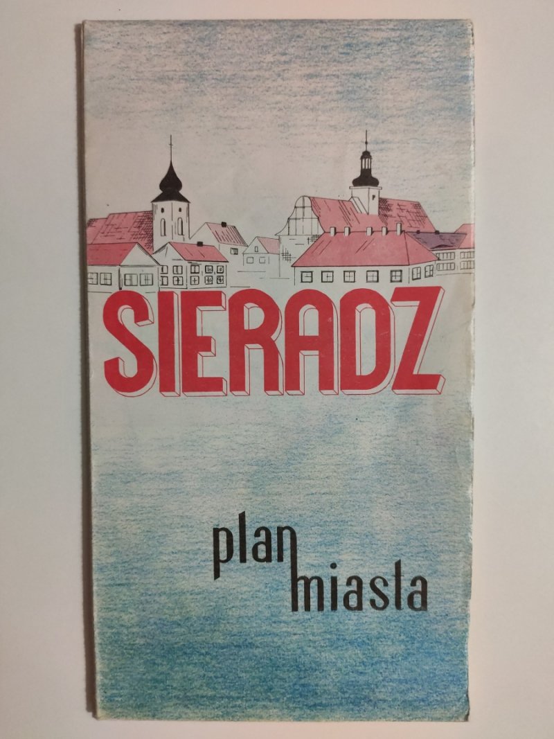 SIERADZ PLAN MIASTA 1986
