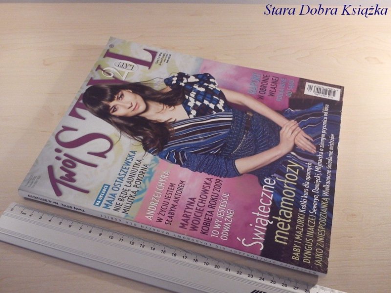 TWÓJ STYL KWIECIEŃ 2010 MAJA OSTASZEWSKA