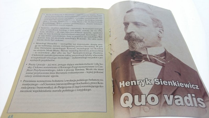 LEKTURY. MINIPOMOC W LO. ADAM MICKIEWICZ DZIADY