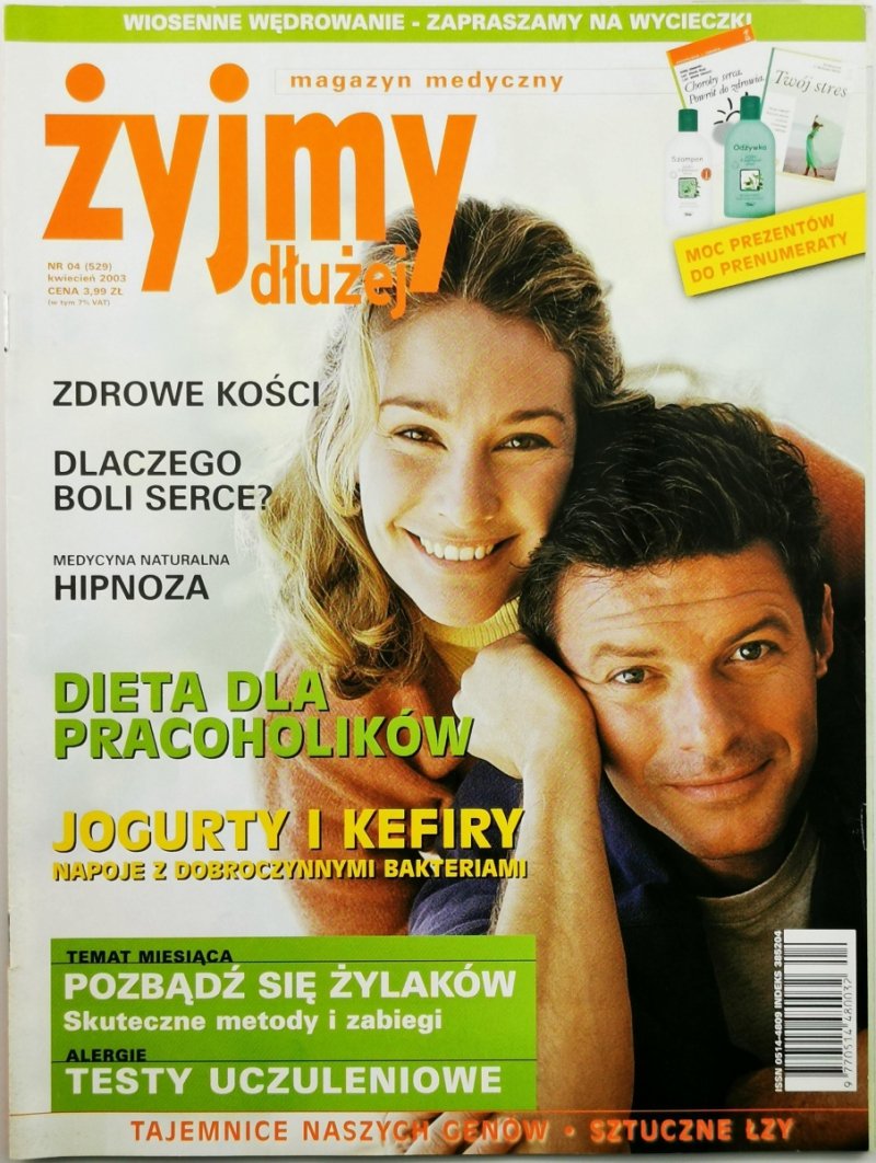 MAGAZYN MEDYCZNY ŻYJMY DŁUŻEJ 04/2003  