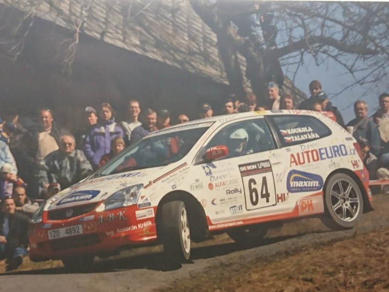 RAJD WRC 2005 ZDJĘCIE NUMER #164 HONDA CIVIC