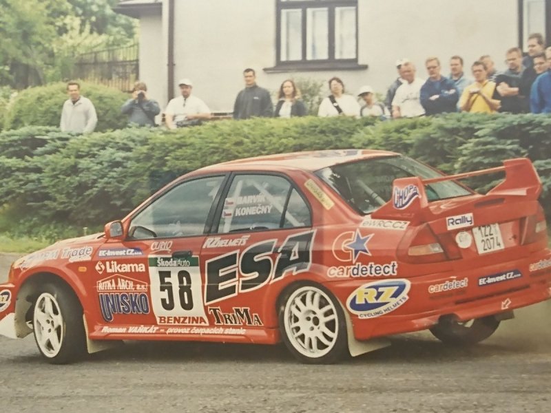 RAJD WRC 2005 ZDJĘCIE NUMER #069 MITSUBISHI LANCER