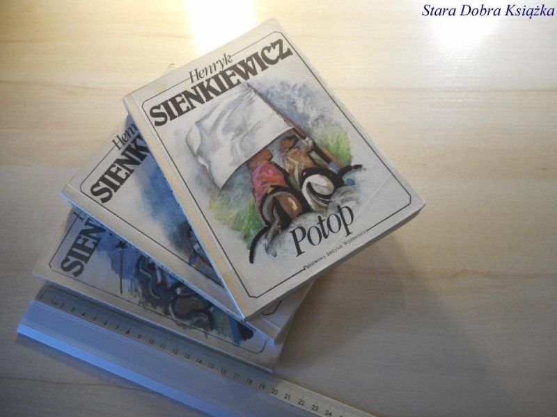 POTOP TOMY OD 1 DO 3 - Henryk Sienkiewicz 1987