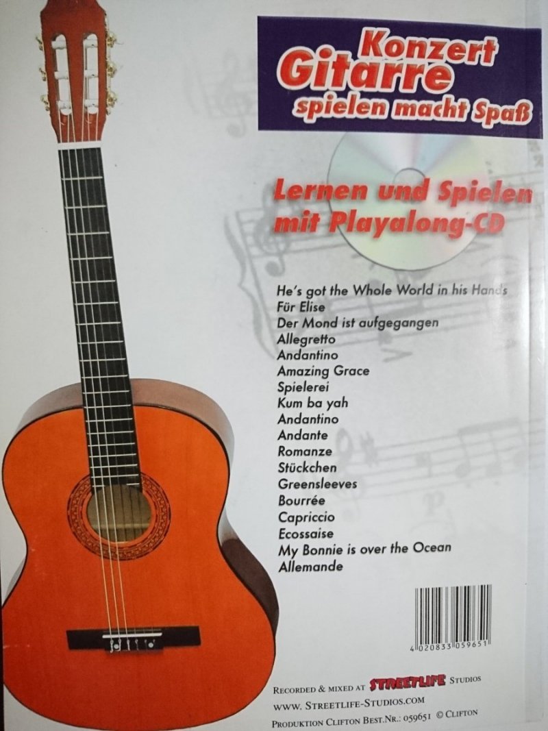 KONZERT GITARRE SPIELEN MACHT SPASS