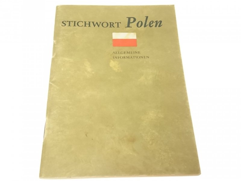 STICHWORT POLEN. ALGEMEINE INFORMATIONEN 1978