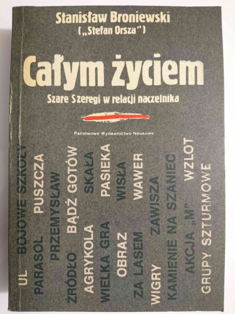 CAŁYM ŻYCIEM. SZARE SZEREGI W RELACJI NACZELNIKA 1982