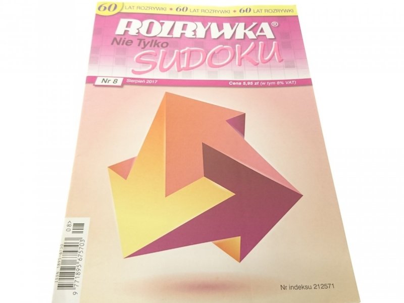 ROZRYWKA NIE TYLKO SUDOKU 8-2017