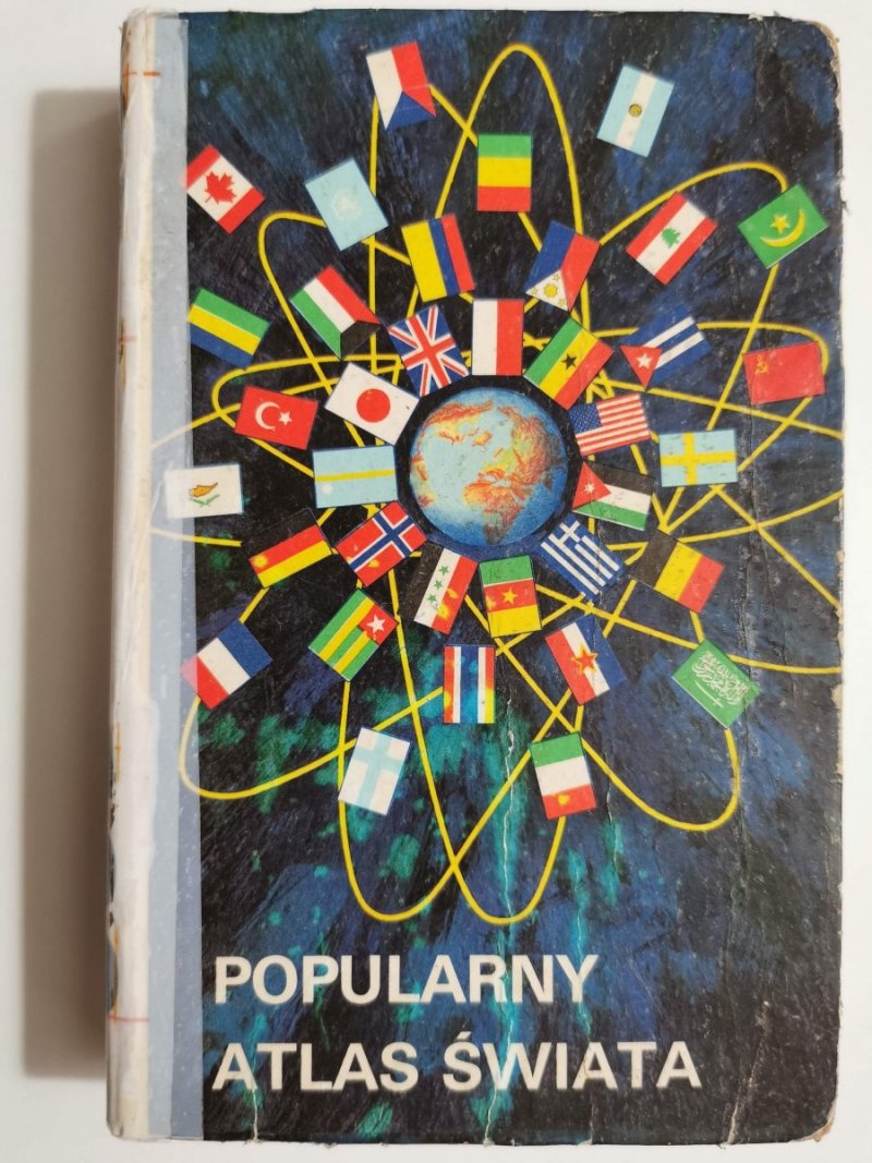 POPULARNY ATLAS ŚWIATA - red. Zofia Dworak 1991