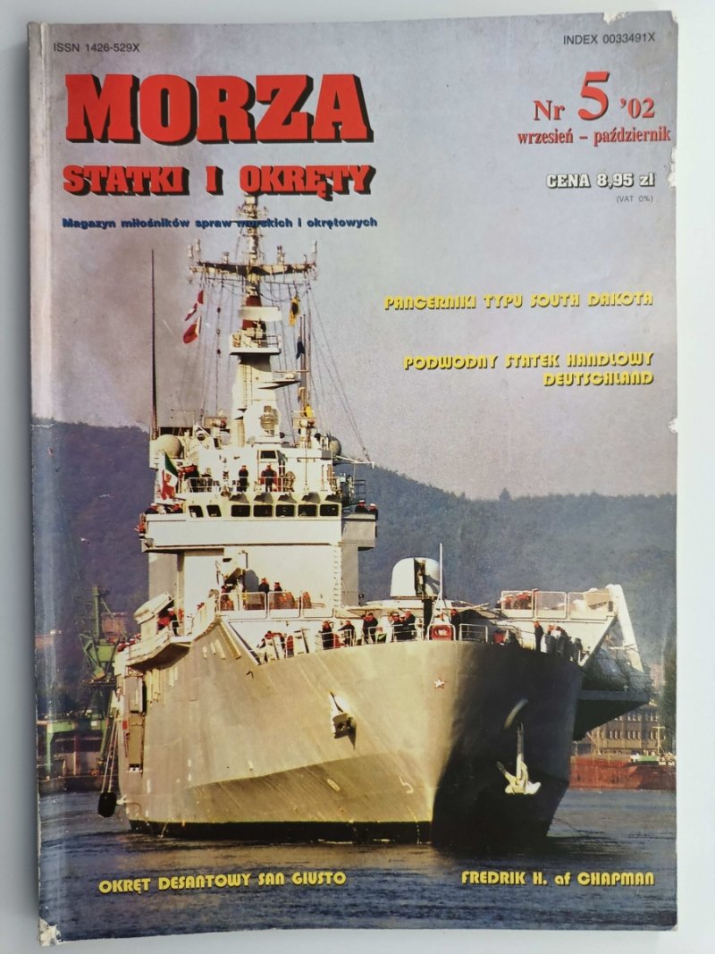 MORZA STATKI I OKRĘTY NR 5/2002
