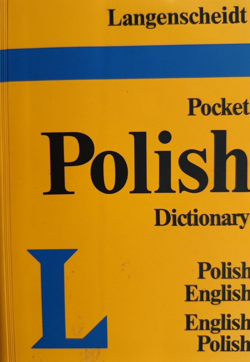 POCKET POLISH DICTIONARY POLISH