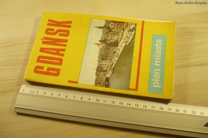 GDAŃSK. PLAN MIASTA (1985)