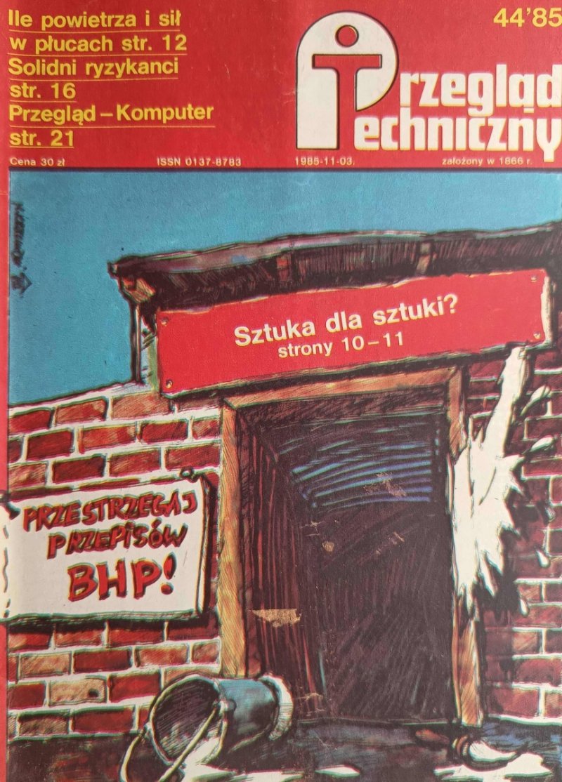 PRZEGLĄD TECHNICZNY NR 44/1985