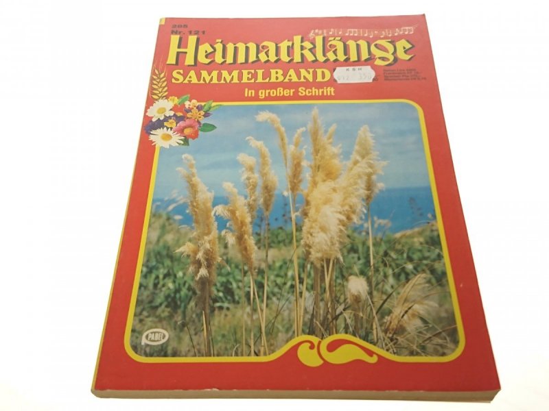 HEIMATKLANGE SAMMELBAND IN GROSSER SCHRIFT