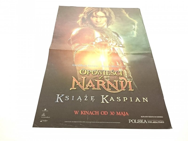 OPOWIEŚCI Z NARNII. KSIĄŻĘ KASPIAN. PLAKAT