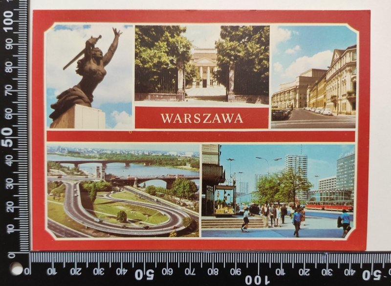 WARSZAWA. POMNIK BOHATERÓW WARSZAWY