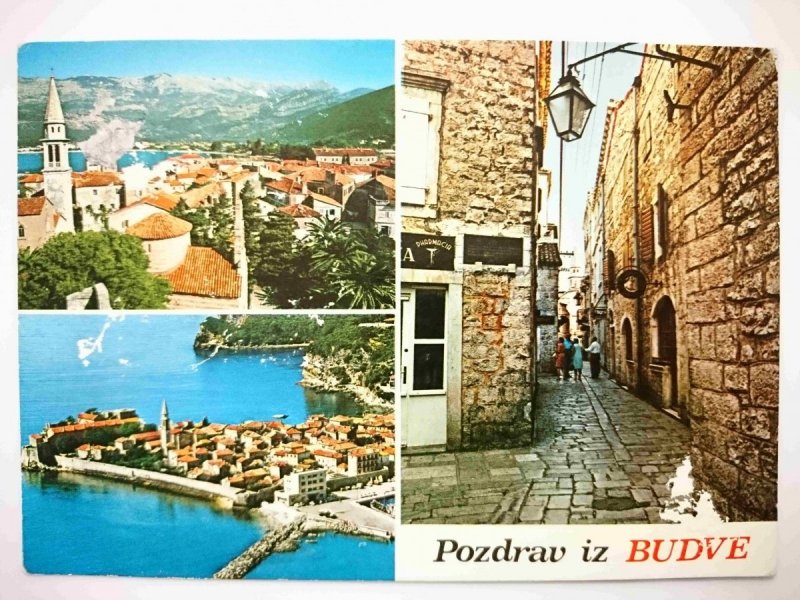 BUDVA. POZDRAV IZ BUDVE