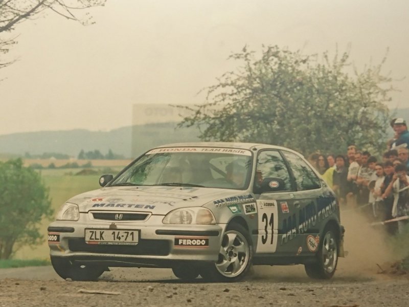 RAJD WRC 2005 ZDJĘCIE NUMER #059HONDA CIVIC