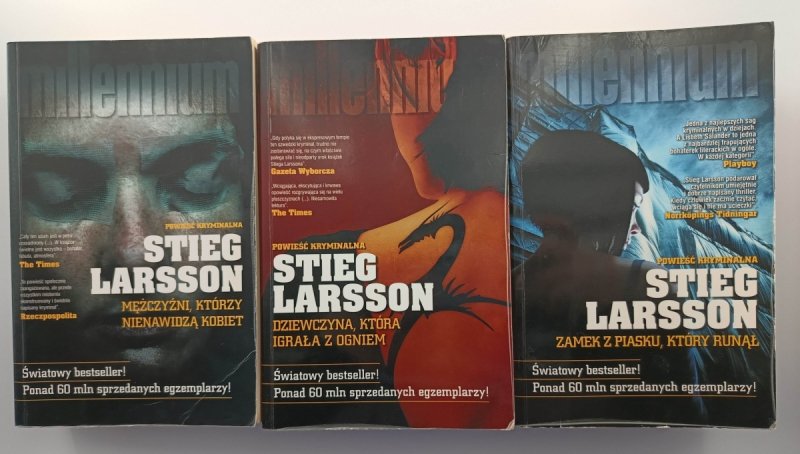 STIEG LARSSON. TRYLOGIA - Steig Larsson