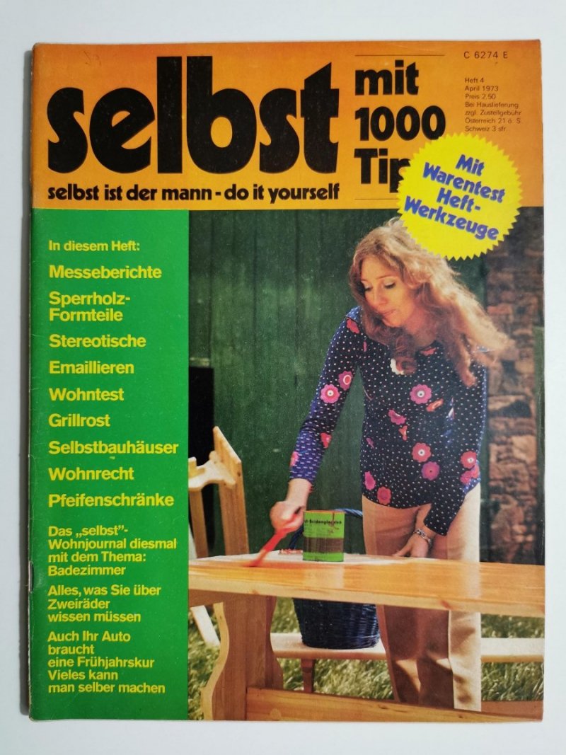 SELBST MIT 1000 TIP HEFT 4 APRIL 1973