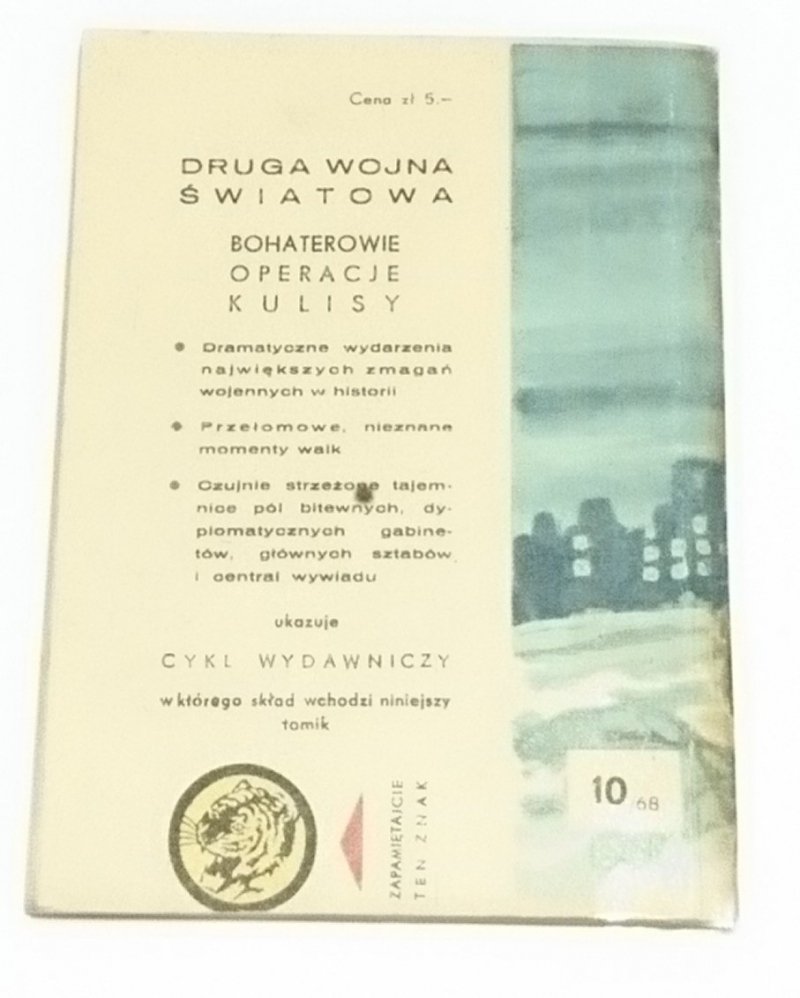 ŻÓŁTY TYGRYS: KRACH SIWEJ CZAPLI - Moczulski 1968