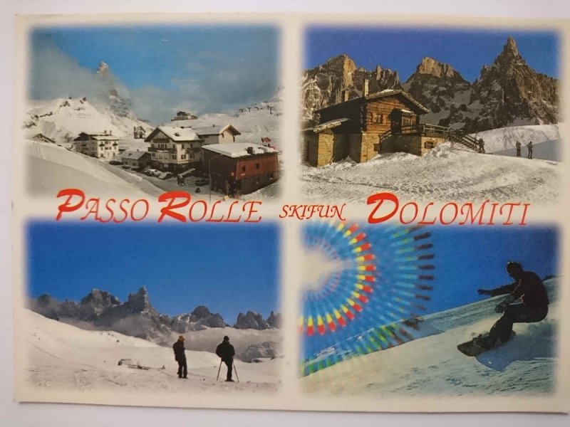 DOLOMITI. PASSO ROLLE m. 1984 e
