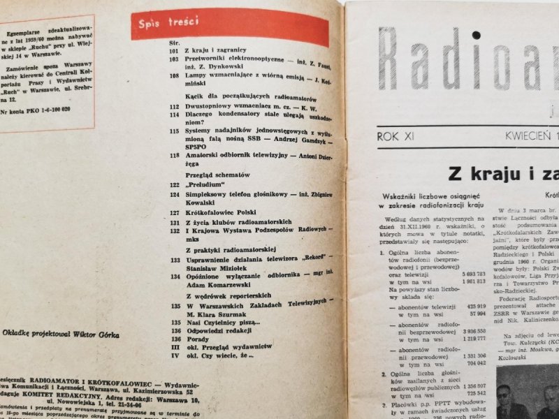 Radioamator i krótkofalowiec 4/1961