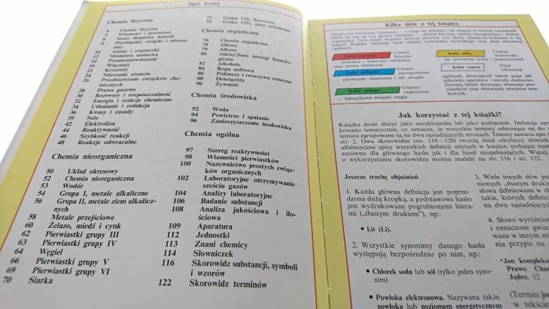 ILUSTROWANA ENCYKLOPEDIA SZKOLNA. CHEMIA 1997