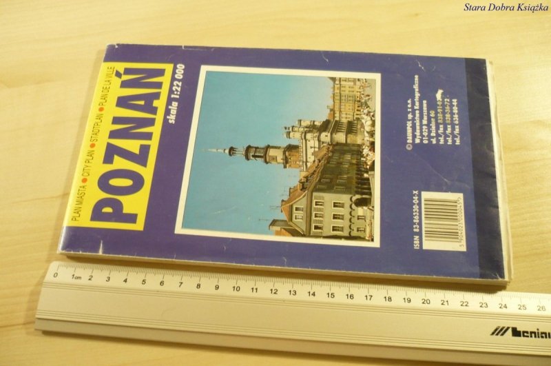 POZNAŃ. PLAN MIASTA (1998)