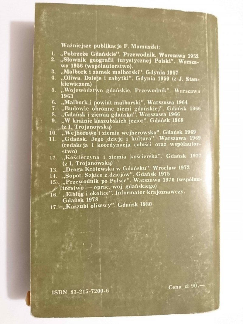 BEDEKER SOPOCKI - Franciszek Mamuszka 1982