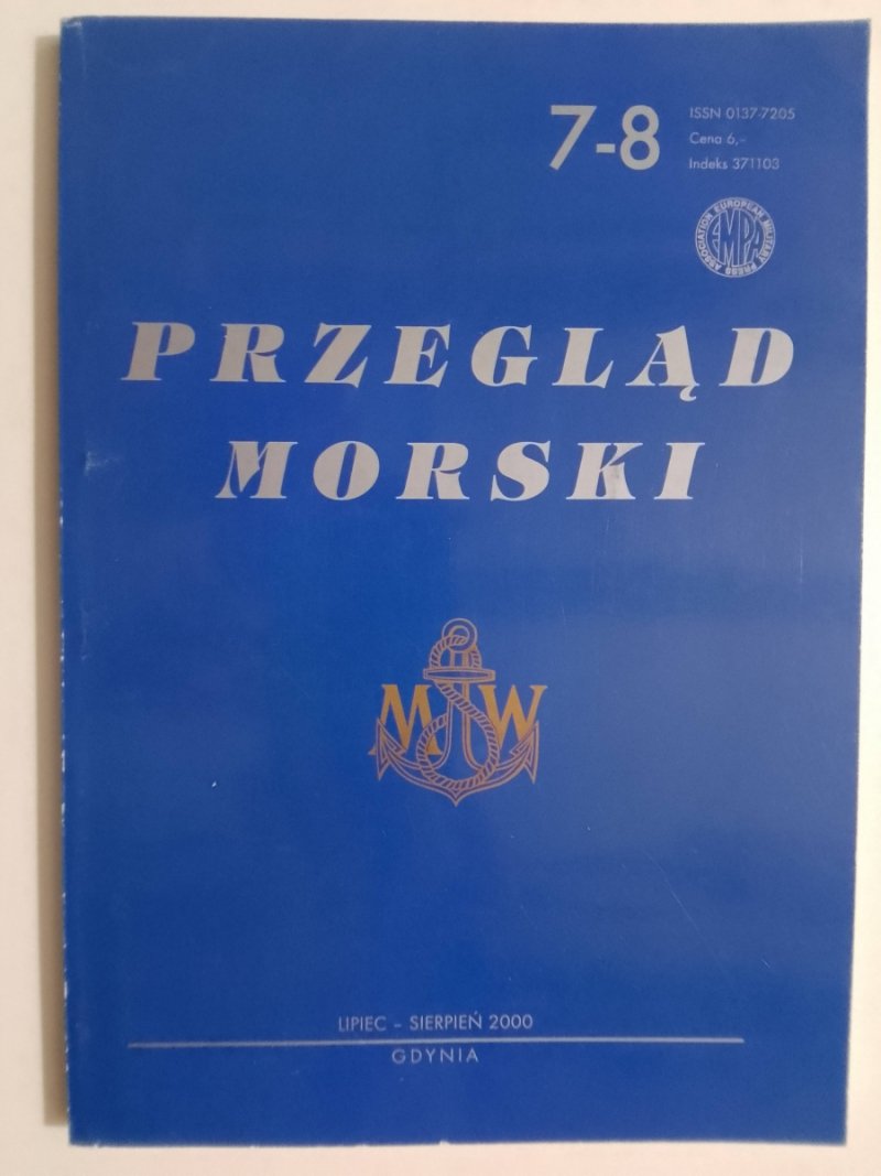 PRZEGLĄD MORSKI LIPIEC-SIERPIEŃ 2000