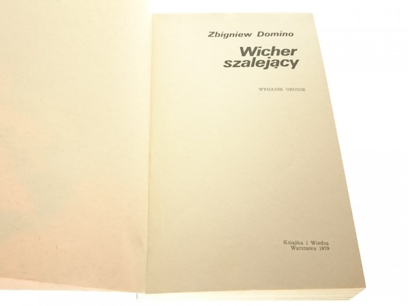 WICHER SZALEJĄCY - Zbigniew Domino 1979