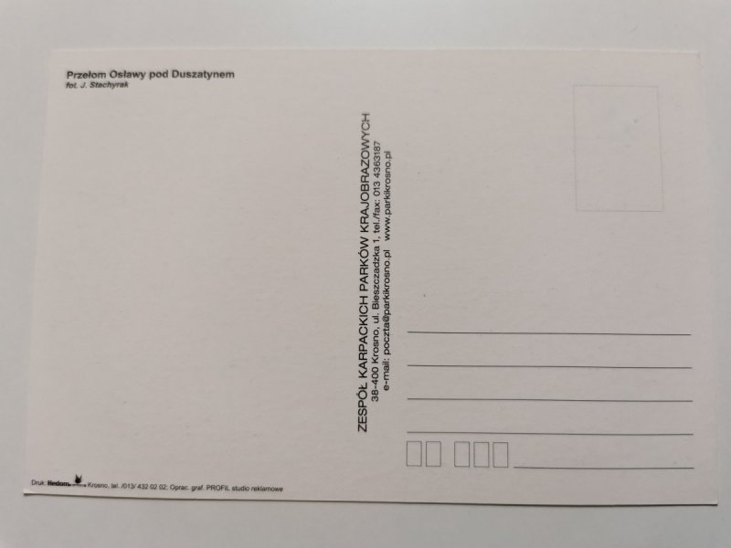PRZEŁOM OSŁAWY POD DUSZATYNEM FOT. STACHYRAK