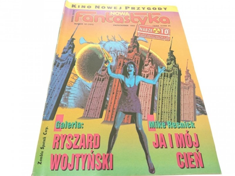 NOWA FANTASTYKA NUMER 10 (121) PAŹDZIERNIK 1992