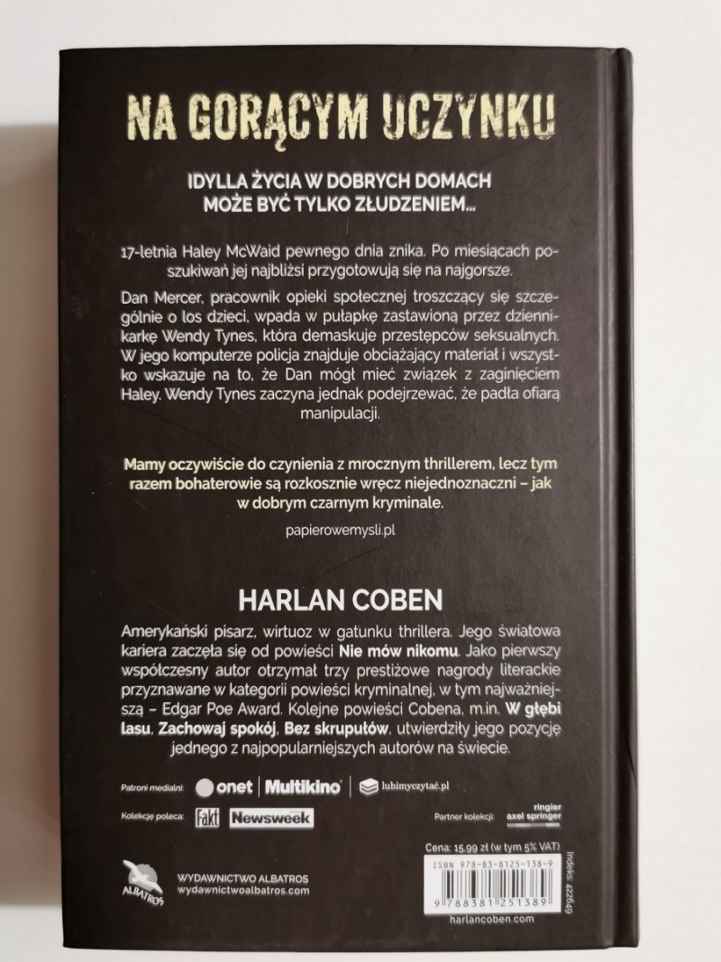 NA GORĄCYM UCZYŃKU - Harlan Coben 