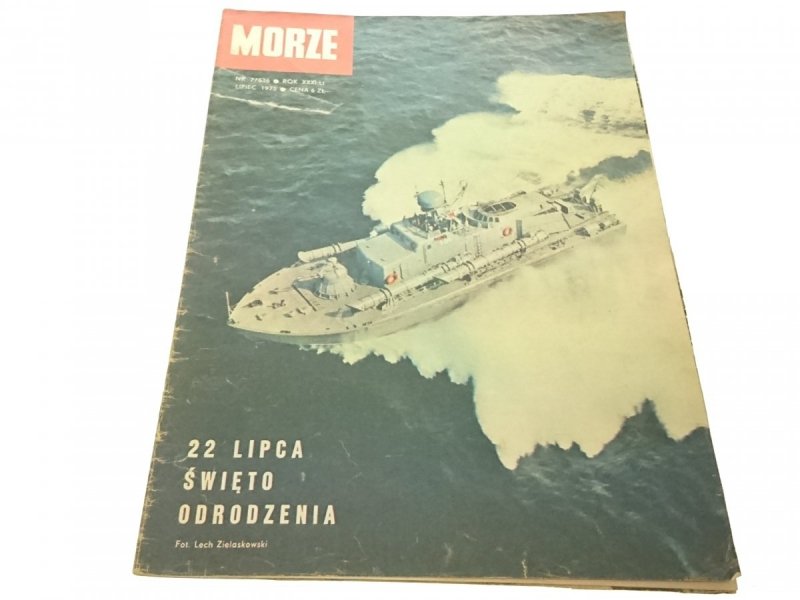 MORZE NR 7/536 ROK XXXI/LI LIPIEC 1975