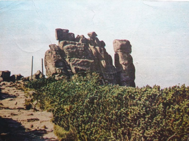 KARKONOSZE. GRUPA SKALNA ZWANA... FOT. A. STELMACH