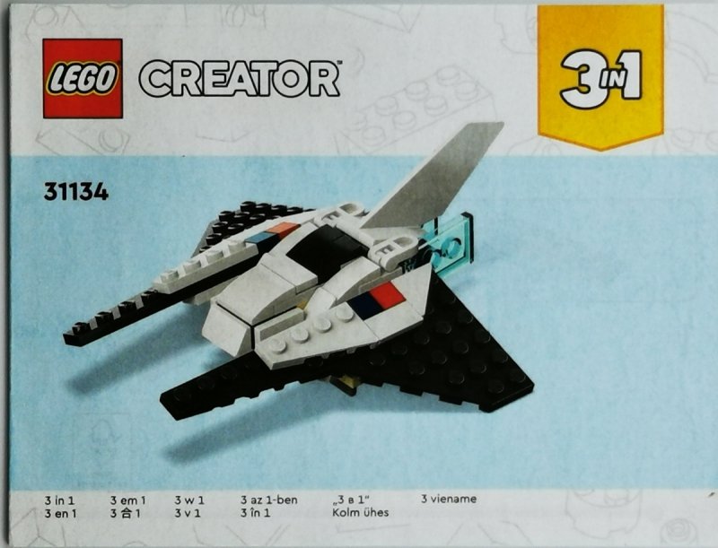 INSTRUKCJA.  LEGO CREATOR 31134  