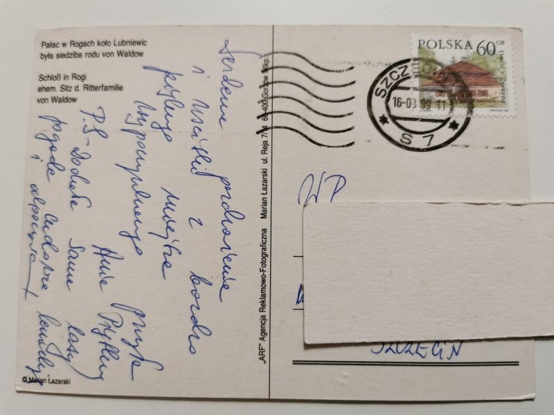 PAŁAC W ROGACH KOŁO LUBNIEWIC